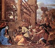 Nicolas Poussin Adoration of the Magi oil on canvas